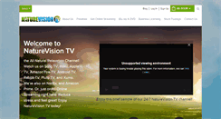 Desktop Screenshot of naturevisiontv.com